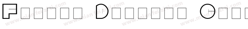 Fourth Display Caps SSi字体转换